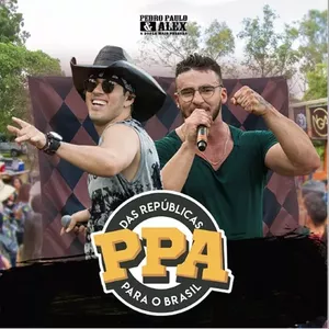 Capa CD EP Das Repúblicas Para O Brasil 2019 - Pedro Paulo & Alex