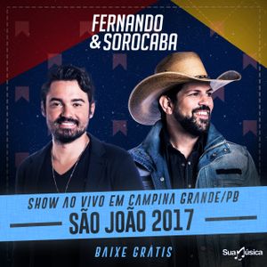 Capa CD Ao Vivo Em Campina Grande/PB - Fernando & Sorocaba
