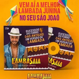 Capa CD EP Versão Forró - Lambasaia