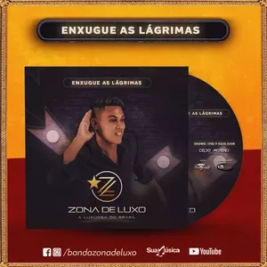 Capa Música Forró Beijando - Banda Zona De Luxo