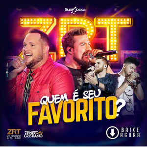 Capa Música Quem é Seu Favorito. Feat. Zé Neto & Cristiano - Zé Ricardo & Thiago