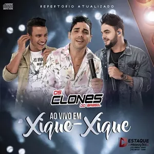 Capa CD Promocional 2019 - Os Clones do Brasil
