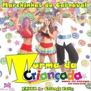 Capa CD Marchinhas de Carnaval Infantil - Turma da Criançada