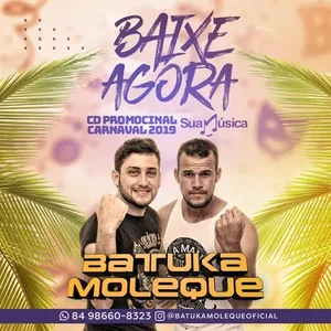 Capa CD Carnaval 2019 - Banda Batuka Moleque