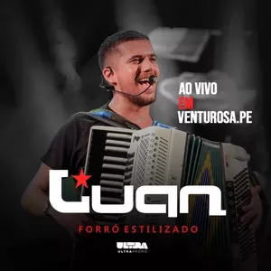 Capa CD Ao Vivo Em Venturosa-Pe - Luan Estilizado