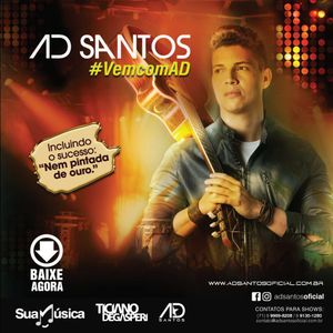Capa CD Promocional Agosto 2017 - AD Santos