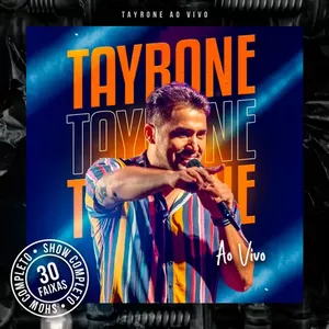 Capa CD Ao Vivo (Repertório 2022) - Tayrone