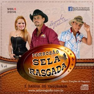 Capa CD Canções de Vaqueiro - Vol. 4 - Banda Sela Rasgada