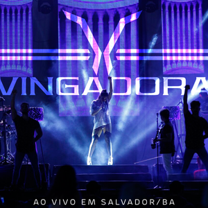 Capa CD Ao Vivo Em Salvador - Banda Vingadora