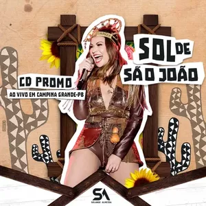 Capa CD Ao Vivo Em Campina Grande - Solange Almeida