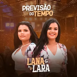 Capa CD Previsão do Tempo - Lana & Lara