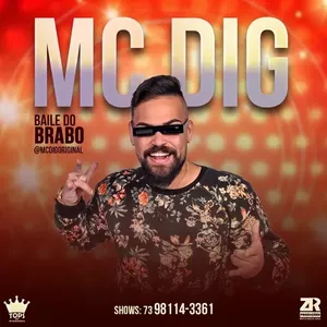 Capa CD EP Baile Do Brabo 2019 - Mc Dig