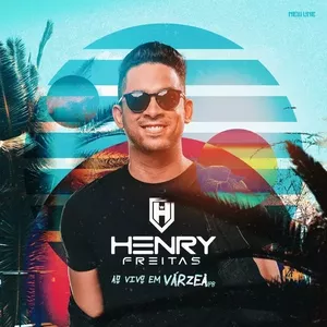 Capa CD Ao Vivo Em Várzea - Henry Freitas