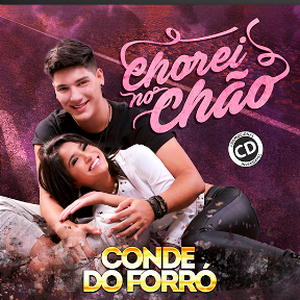 Capa CD Chorei No Chão - Conde do Forró