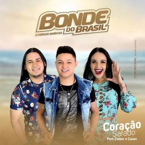 Capa CD Coração Safado (Verão 2K18) - Bonde do Brasil