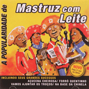 Capa CD A Popularidade - Vol. 44 - Mastruz com Leite