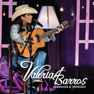Capa CD Amigos E Modão - Valéria Barros