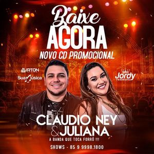 Capa Música Status - Claudio Ney & Juliana - Será Que É Forró