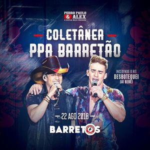 Capa CD Coletânea PPA - Barretão 2018 - Pedro Paulo & Alex