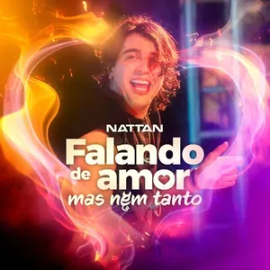 Capa CD Falando De Amor Mas Nem Tanto - Nattan