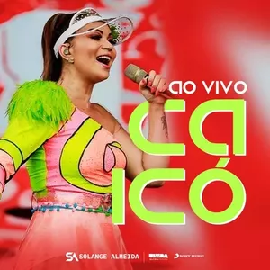 Capa CD Ao Vivo Em Caicó - Solange Almeida