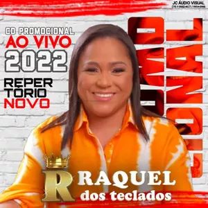 Capa CD Ao Vivo 2022 - Raquel dos Teclados