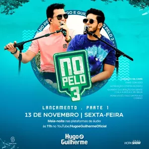 Capa CD No Pelo 3 - Parte 1 - Hugo & Guilherme