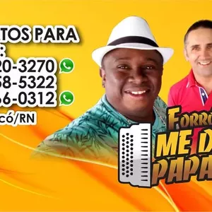 Capa CD Promocional 2019 - Forró Me De Papai