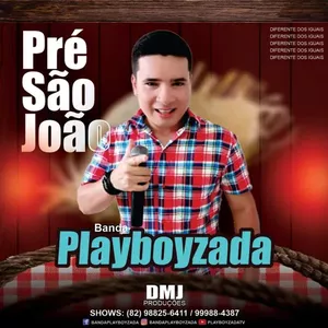 Capa CD Pré São João 2020 - Banda Playboyzada