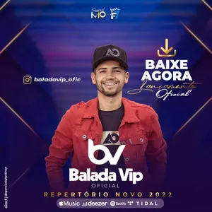 Capa CD Promocional 2022 - Balada Vip