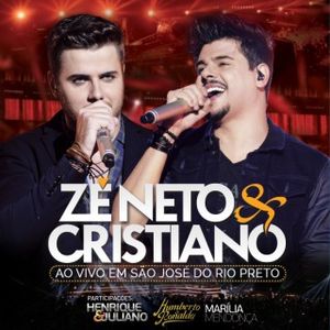 Capa CD Ao Vivo São José do Rio Preto - Zé Neto & Cristiano
