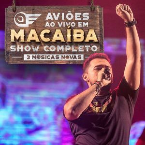 Capa CD Ao Vivo Em Macaíba - RN - Aviões