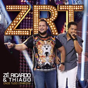 Capa CD Onde Tudo Começou - Zé Ricardo & Thiago
