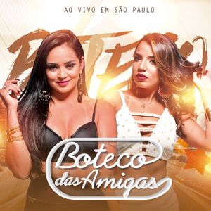 Capa CD Ao Vivo Em São Paulo - Boteco Das Amigas