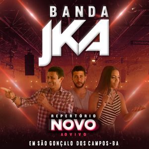 Capa CD Ao Vivo Em São Gonçalo do Campo - Banda Jka