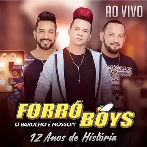 Capa CD 12 Anos De História - Forró Boys