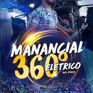 Capa CD 360º Elétrico - Banda Manancial
